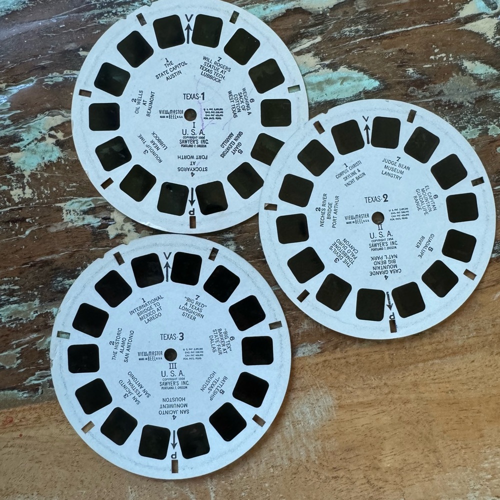 View-Master Texas Discs - Picture 6 of 6